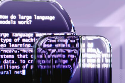 an artist s illustration of artificial intelligence ai this illustration depicts language models which generate text it was created by wes cockx as part of the visualising ai project l