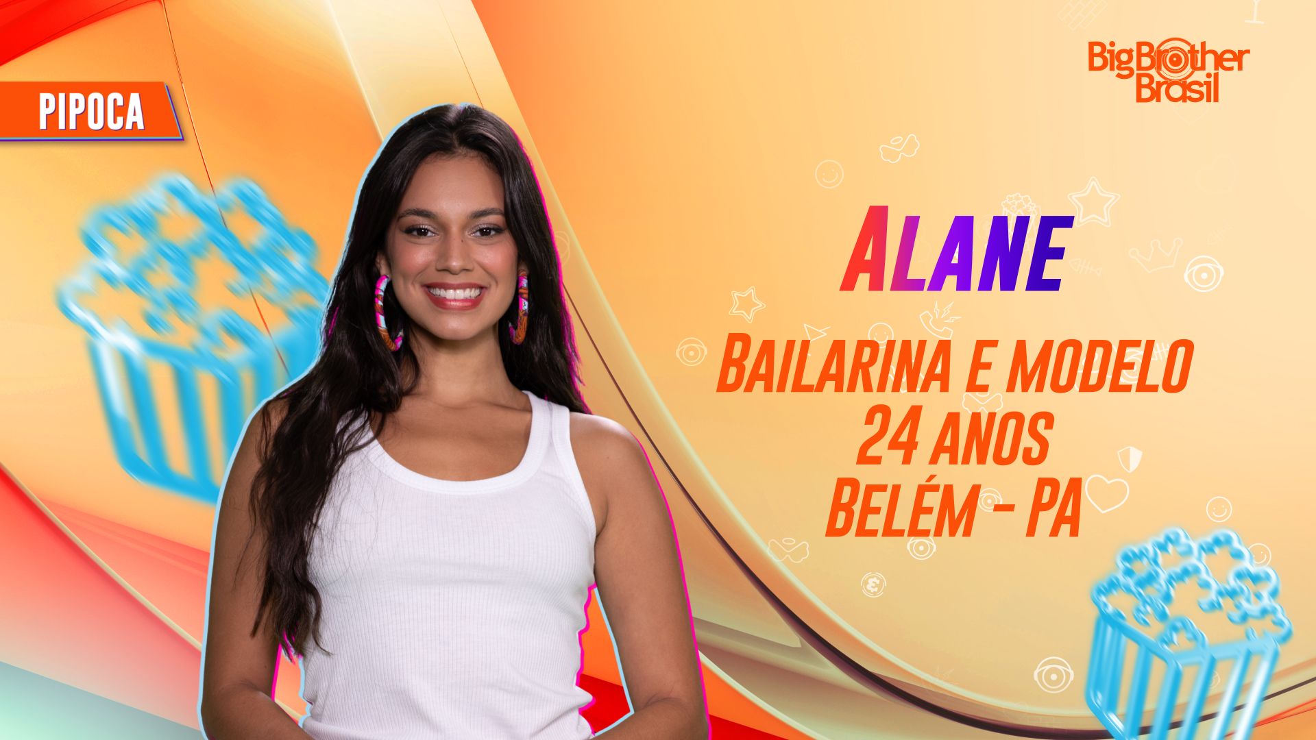 Alane é do Pará e chega no BBB24 para o grupo Pipoca 23