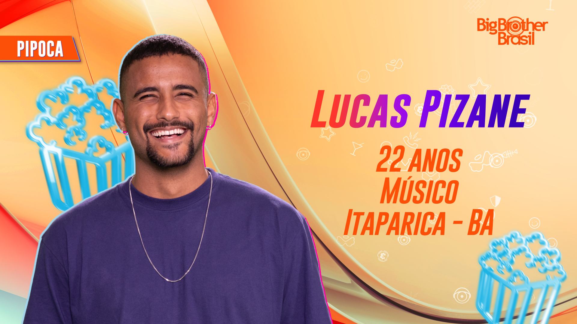 Conheça Lucas Pizane, integrante do PIPOCA no BBB24 1