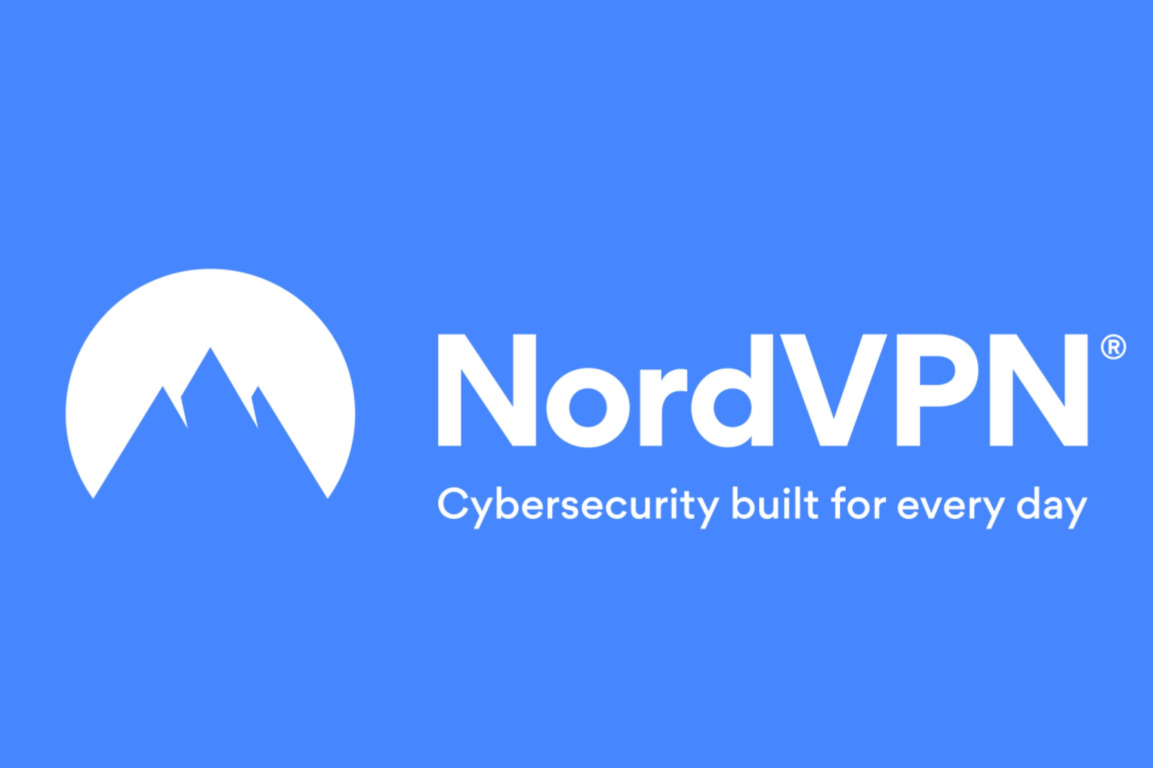 Na imagem, há o logo da NordVPN