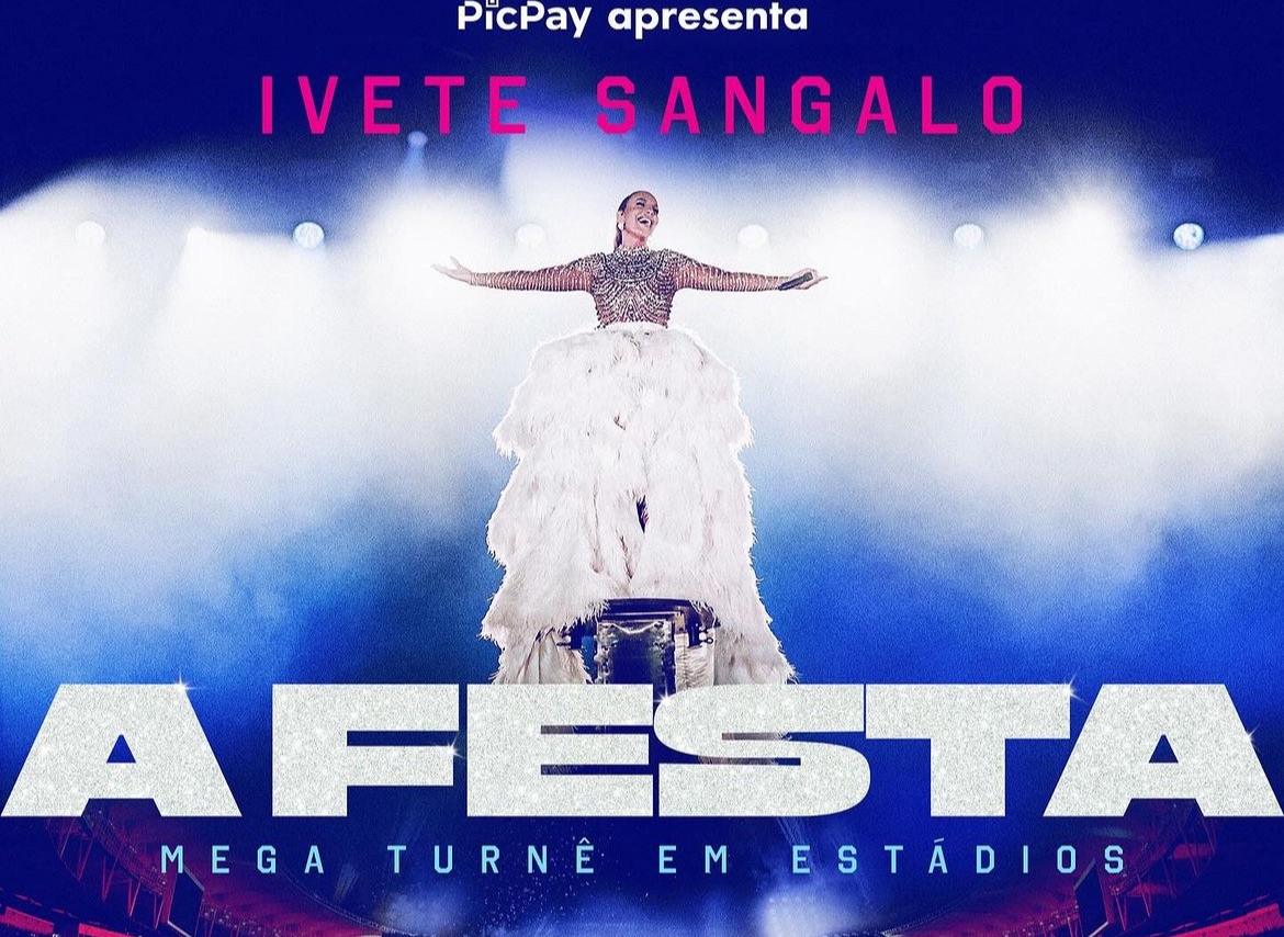 Ivete Sangalo revela datas da Mega Turnê ‘A Festa’ 1