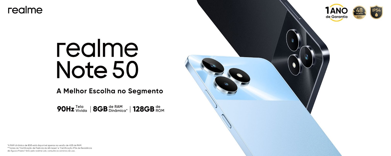 realme Note 50 já tem data para estreia no Brasil como a melhor escolha do segmento