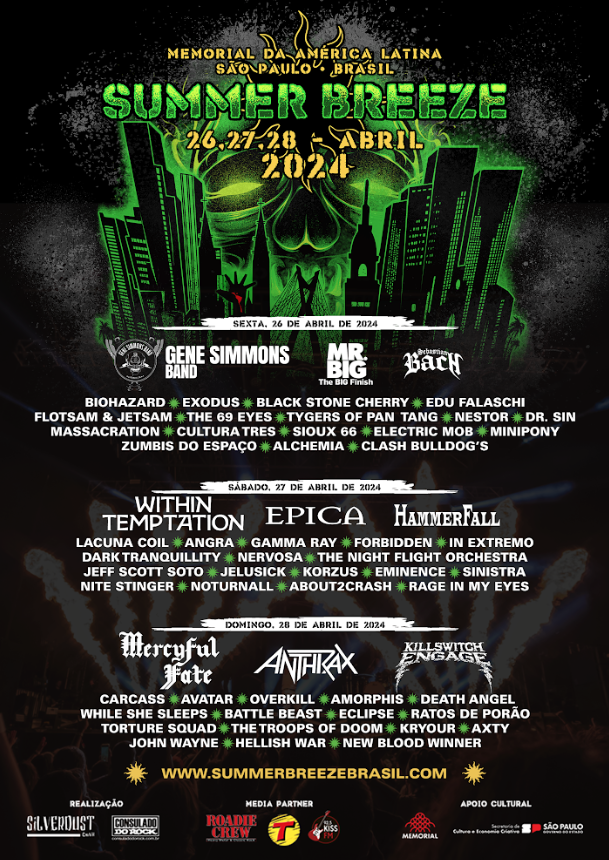 Summer Breeze Open Air Brasil retorna ainda mais grandioso e ocorre daqui um mês 1