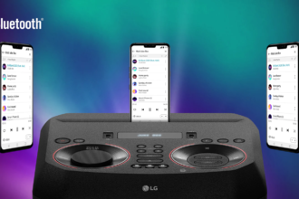 Aplicativo LG XBOOM permite controlar as caixas de som à distância
