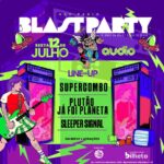 Blast Party: uma explosão de Pop Rock invade a Áudio Club, em São Paulo