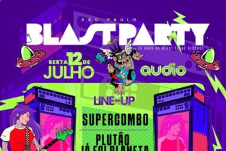 Blast Party: uma explosão de Pop Rock invade a Áudio Club, em São Paulo