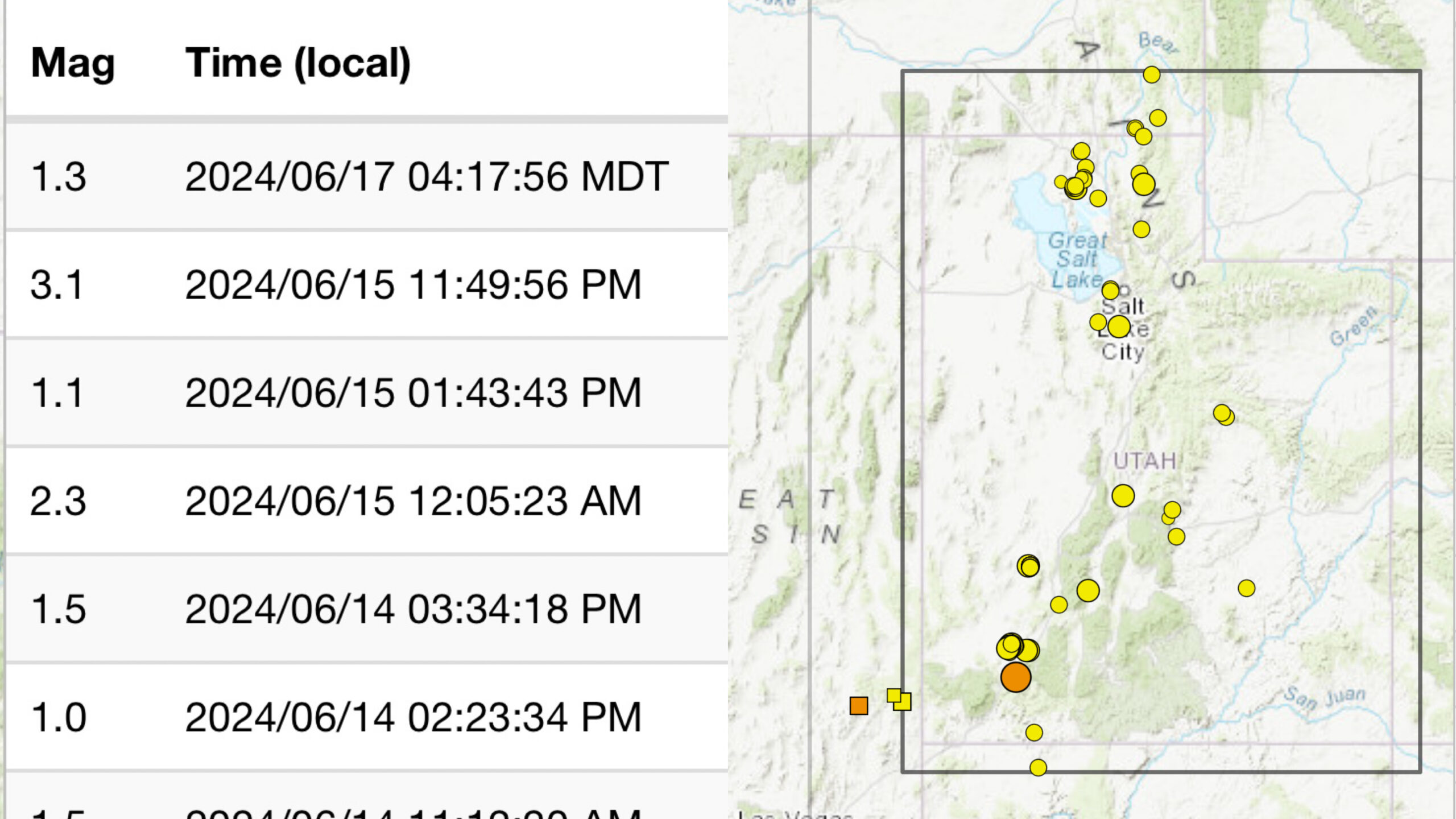 Terremoto de 3,7 graus atinge estado americano de Utah 11