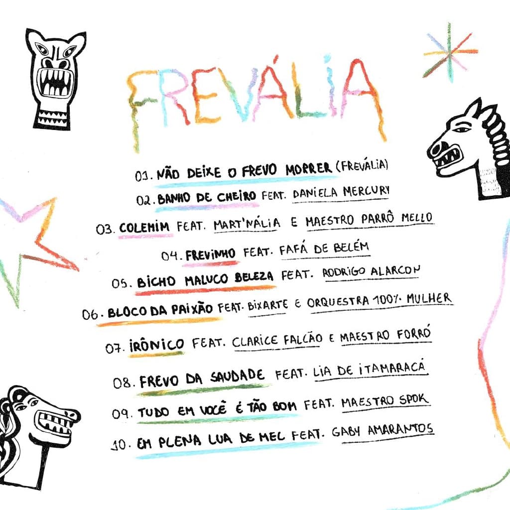 Romero Ferro fecha álbum “Frevália” com Fafá de Belém emistura frevo com música tropical brasileira 1