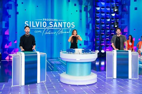 Patricia Abravanel recebe os influenciadores Eliezer e Rico Melquiades em uma batalha divertida no “Jogo das 3 Pistas” 1