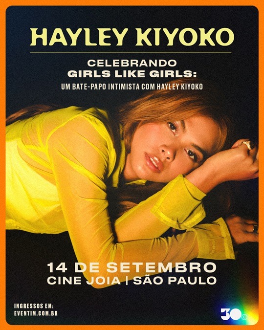 Hayley Kiyoko no Brasil: confira detalhes