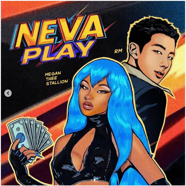 Megan Thee Stallion lança ‘Neva Play’ em parceria com RM do BTS