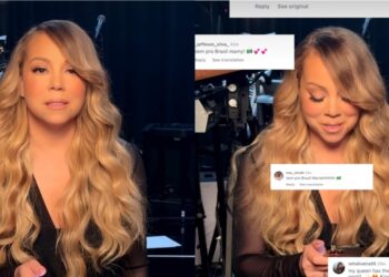 Mariah Carey lê comentários de Brasileiros “Come To Brazil”