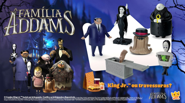 Burger King® celebra o Halloween com A Família Addams