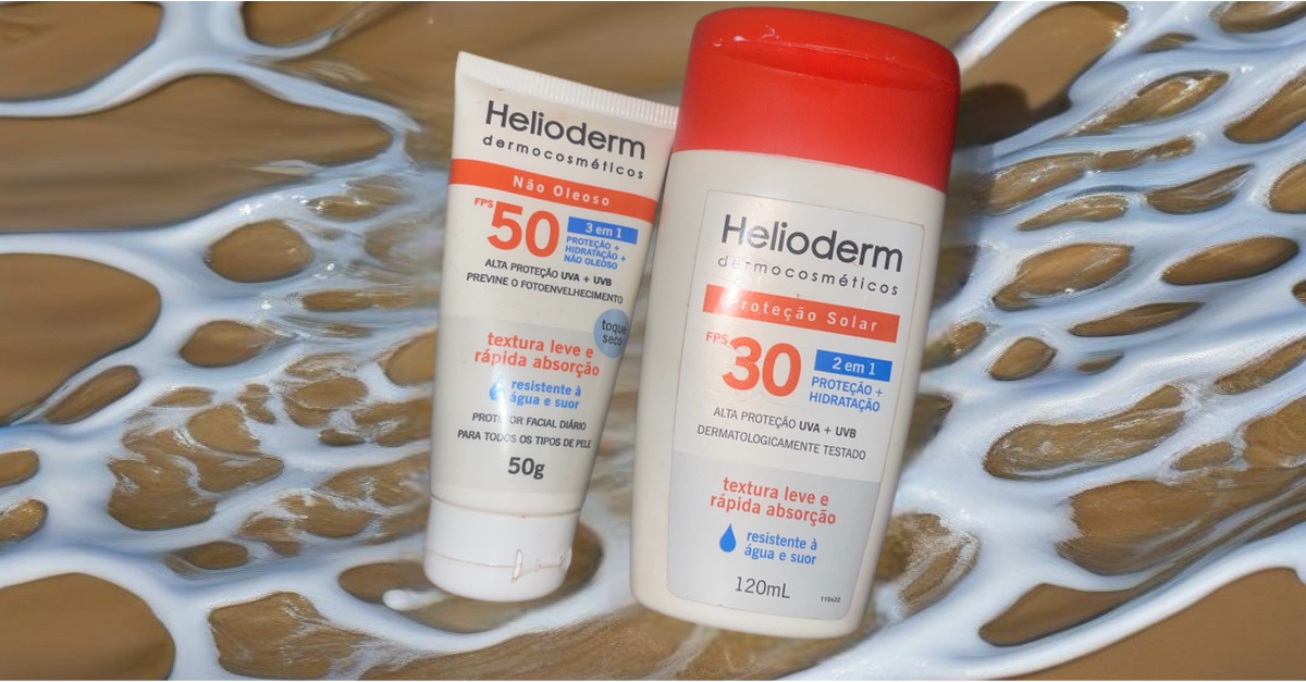 Resenha: protetor solar facial e corporal Helioderm, vale a pena? 