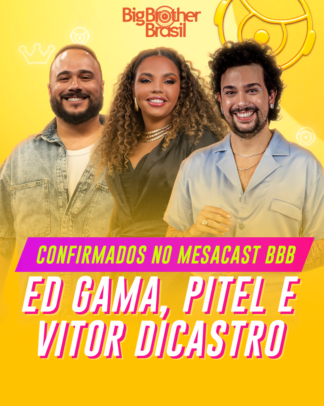 ‘Mesacast BBB’ tem apresentadora estreante e formato diferente em 2025