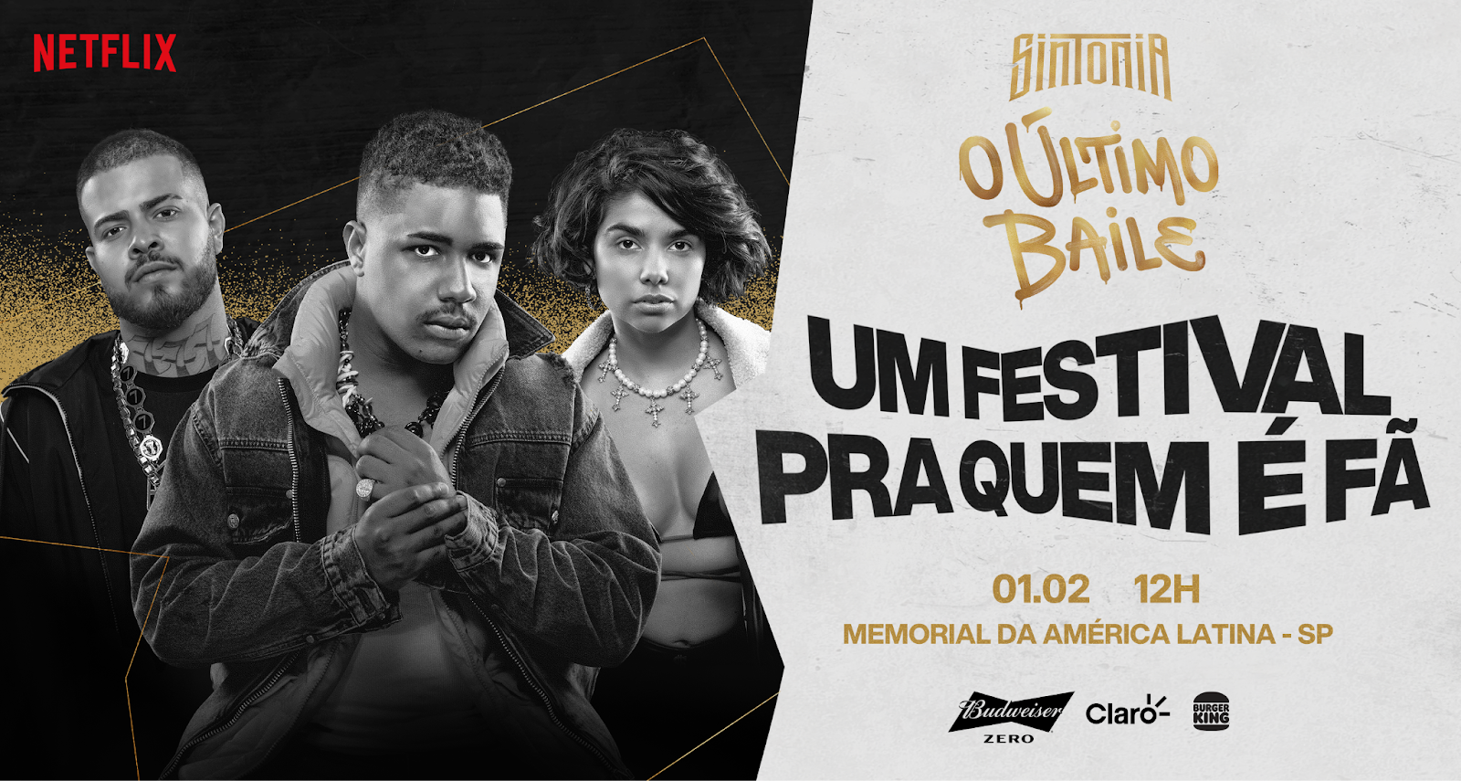 O Último Baile: Festival de música gratuito em SP celebra a última temporada de Sintonia