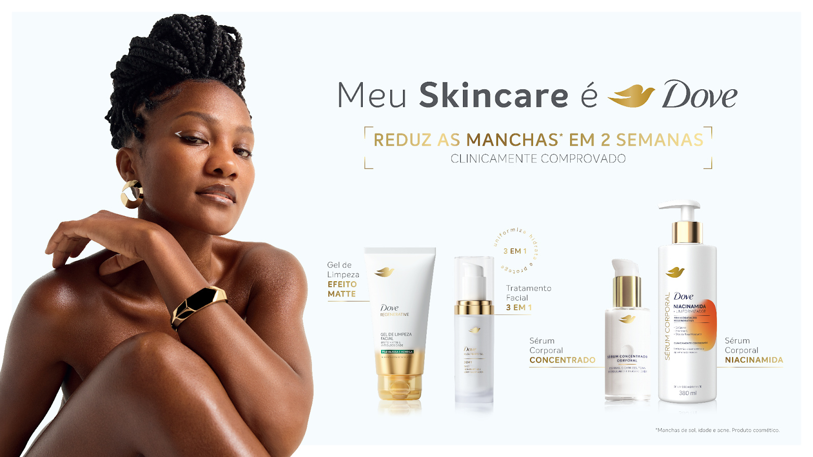 Dove anuncia parceria ao BBB 25 com linhas de skincare recém-lançadas no Brasil