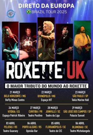 Maior tributo do mundo ao Roxette confirma tour histórica no Brasil