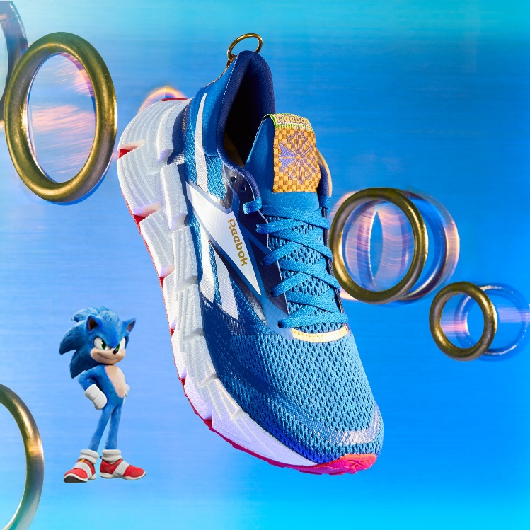 Reebok e Paramount lançam Floatzig 1 para celebrar “Sonic 3 – O Filme”