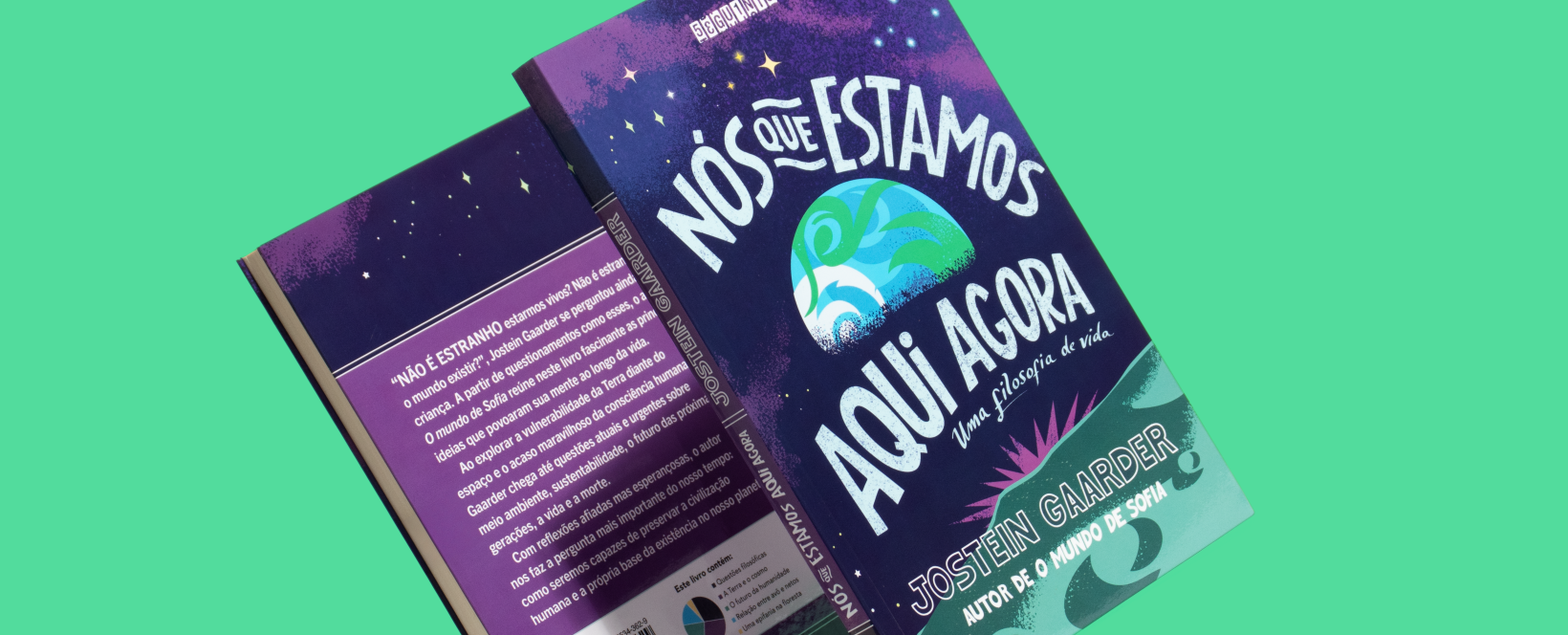 Jostein Gaarder reflete sobre o futuro da humanidade e o papel de cada um na preservação do planeta em seu novo livro