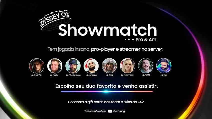 Odyssey Cup define os últimos classificados e anuncia Showmatch interativo com influenciadores