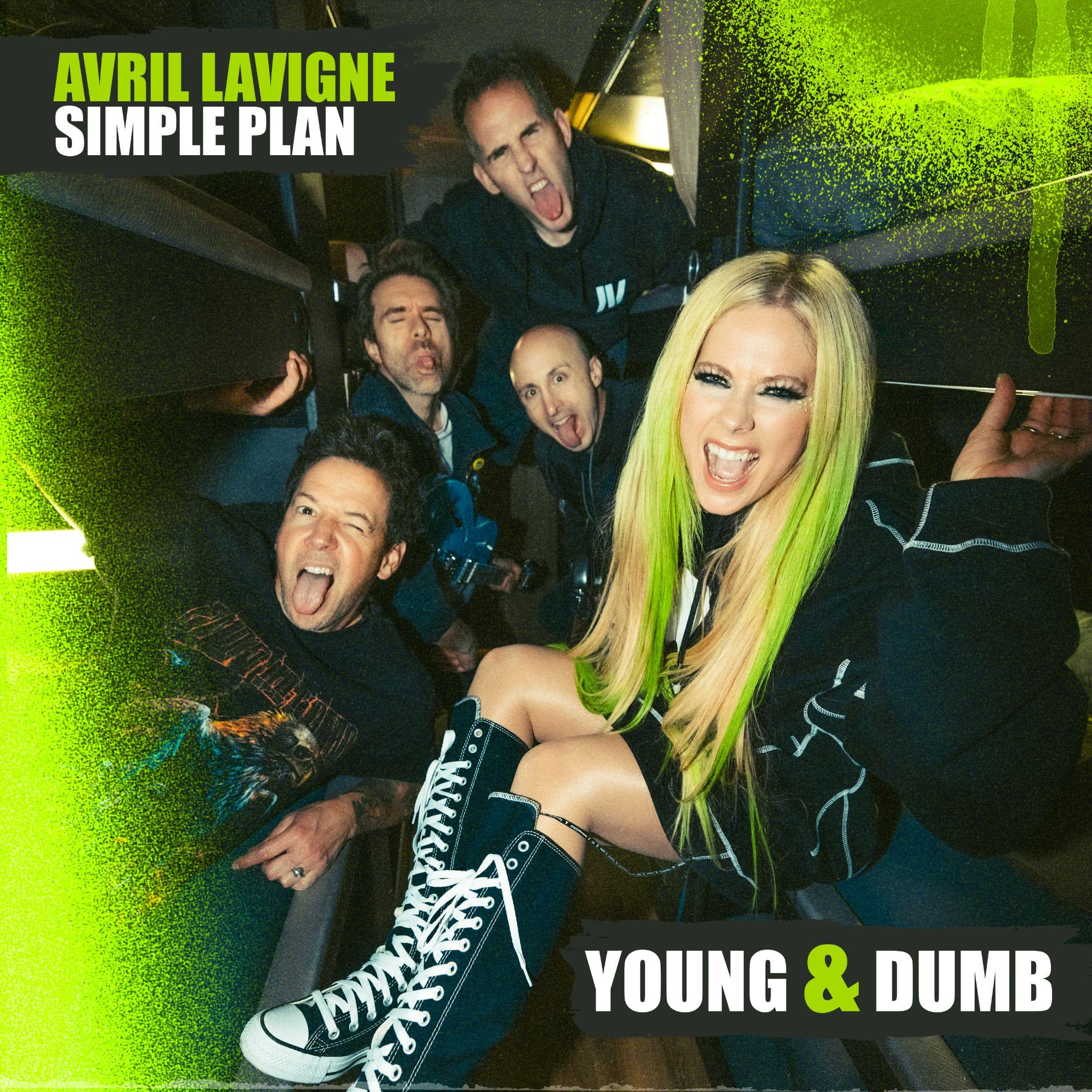 Avril Lavigne se junta ao Simple Plan em nova faixa “Young & Dumb”