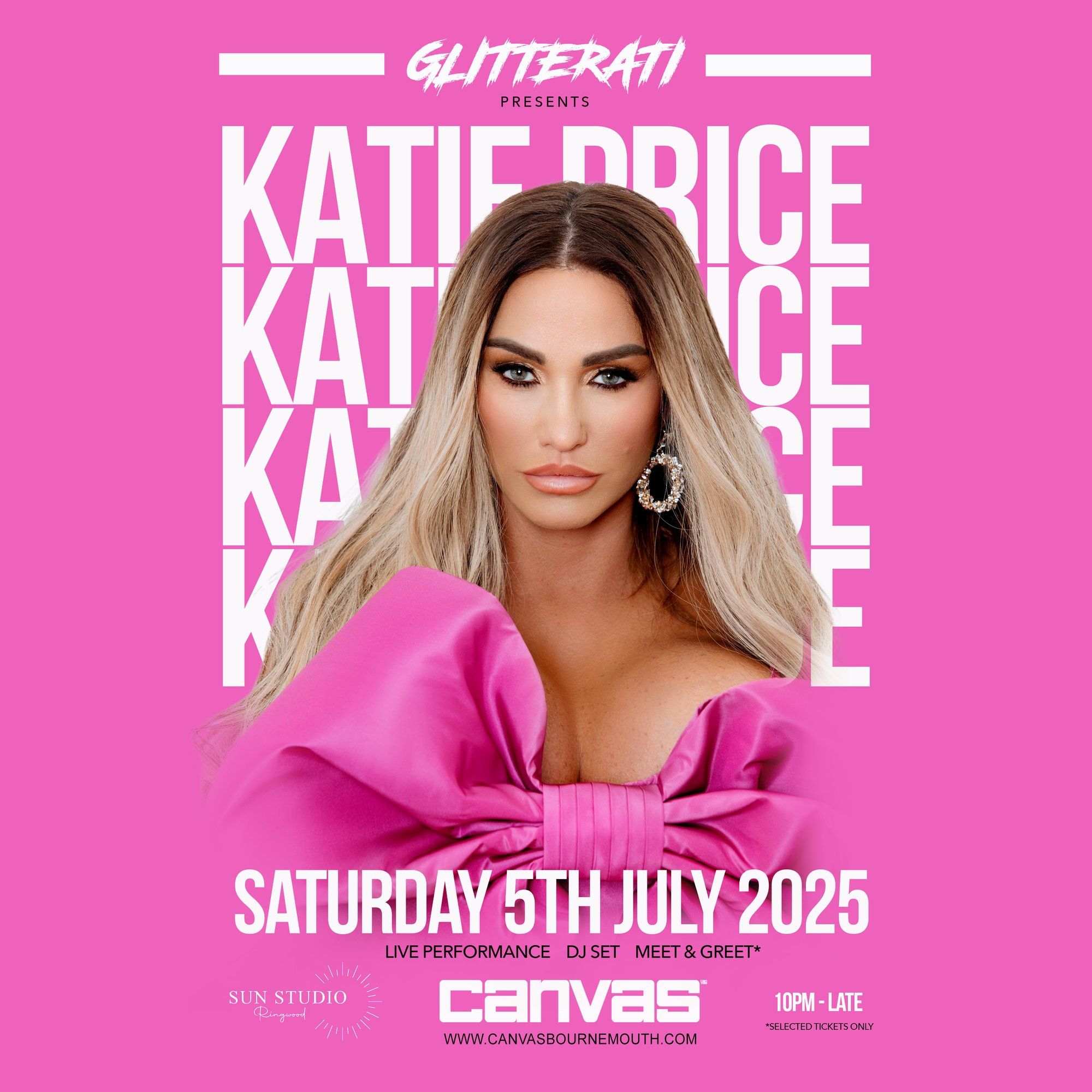 Katie Price preocupa fãs com silhueta muito magra durante evento em Bournemouth