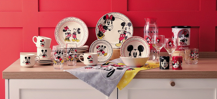 A coleção Mickey e Minnie chegou para encantar sua cozinha: conheça os lançamentos que estão presentes na nova linha de Casa & Estilo e Disney