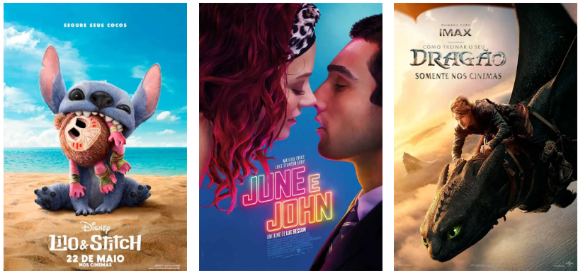“Como Treinar O Seu Dragão” e “June e John” estreiam no Cinemark do Iguatemi São Paulo
