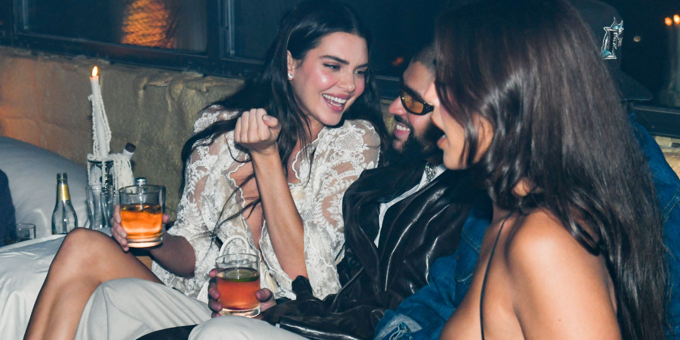 Kendall Jenner e Bad Bunny foram flagrados em Miami durante um passeio “casual”