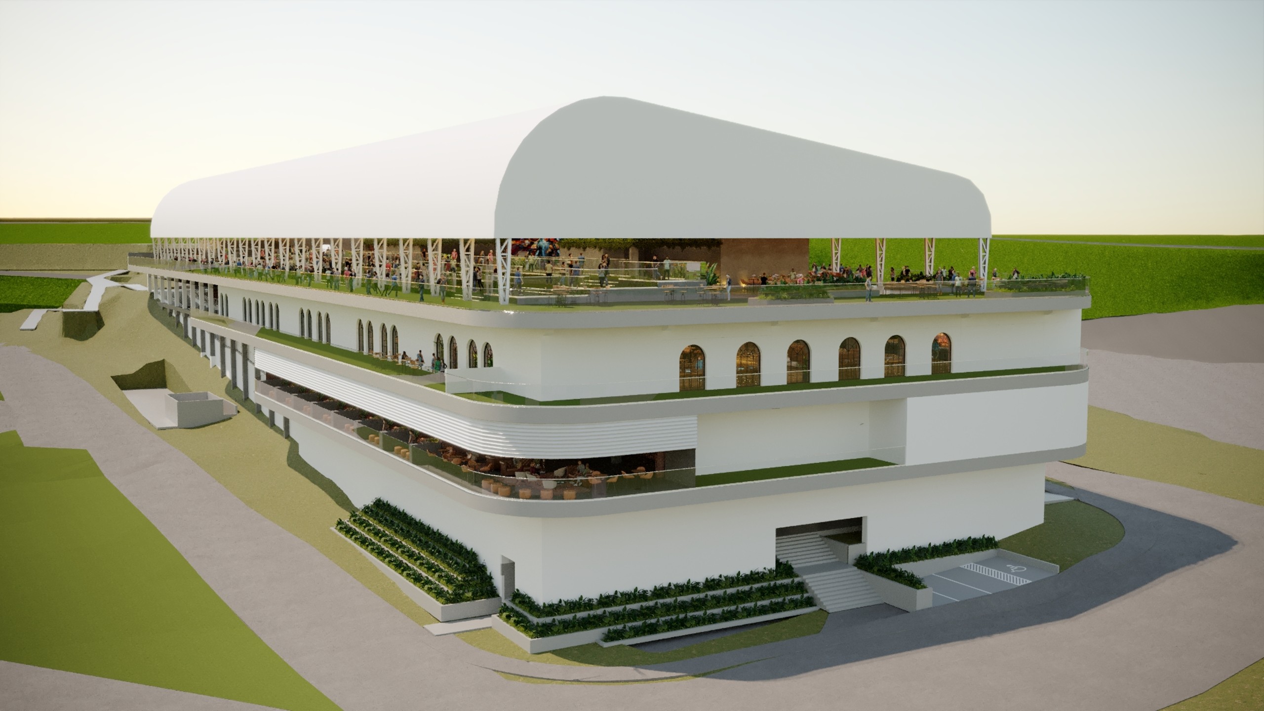 The Town 2025 divulga como será nova área VIP com chefs ao vivo, três andares e vista privilegiada