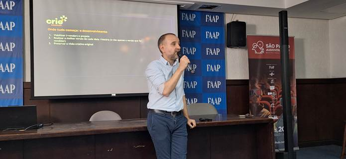 Paris Entretenimento apresentou estratégias de negociação para venda de produções no São Paulo Audiovisual Hub