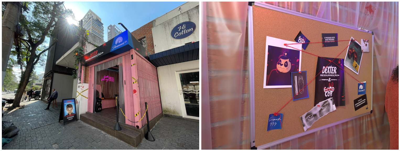 Dexter: Ressurreição ganha loja temática em São Paulo, fruto da parceria entre Paramount+ e Good Cop