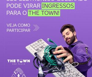 Vivo promove ação em que o lixo eletrônico pode virar ingresso para o The Town