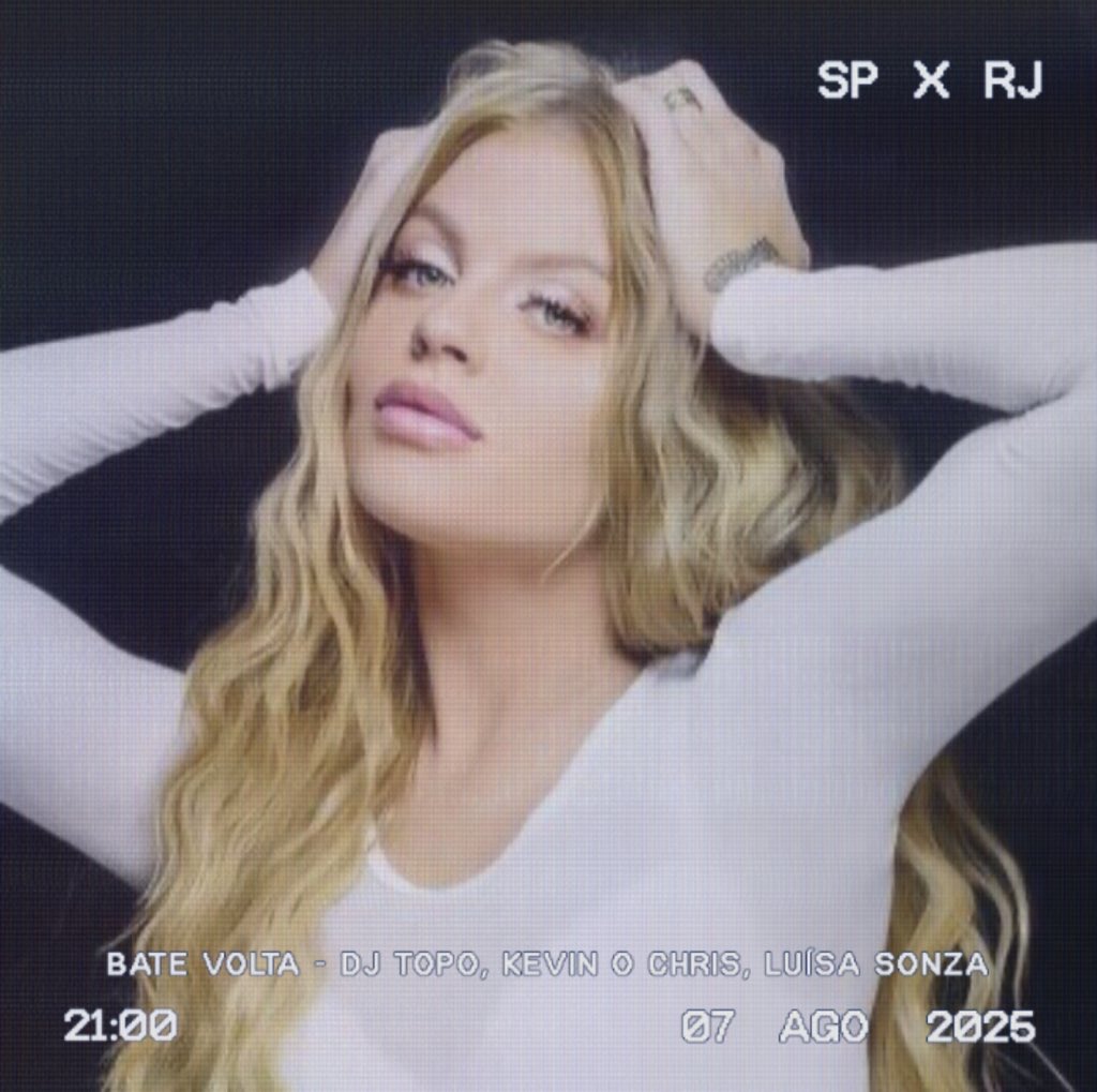 Luísa Sonza lança "BATE VOLTA" com MC Kevin o Chris e DJ Topo