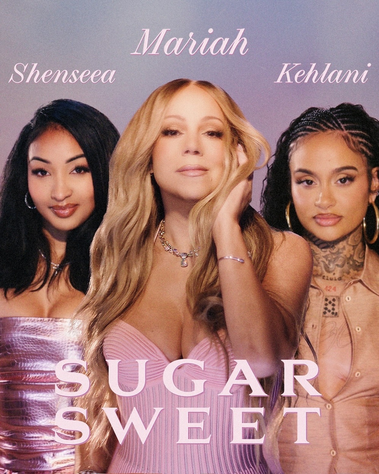 Mariah Carey, Kehlani e Shenseea servem 'Sugar Sweet', novo single do MC16