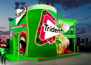 Trident chega para destravar o The Town 2025 com embalagens exclusivas, ativações e presenças de impacto