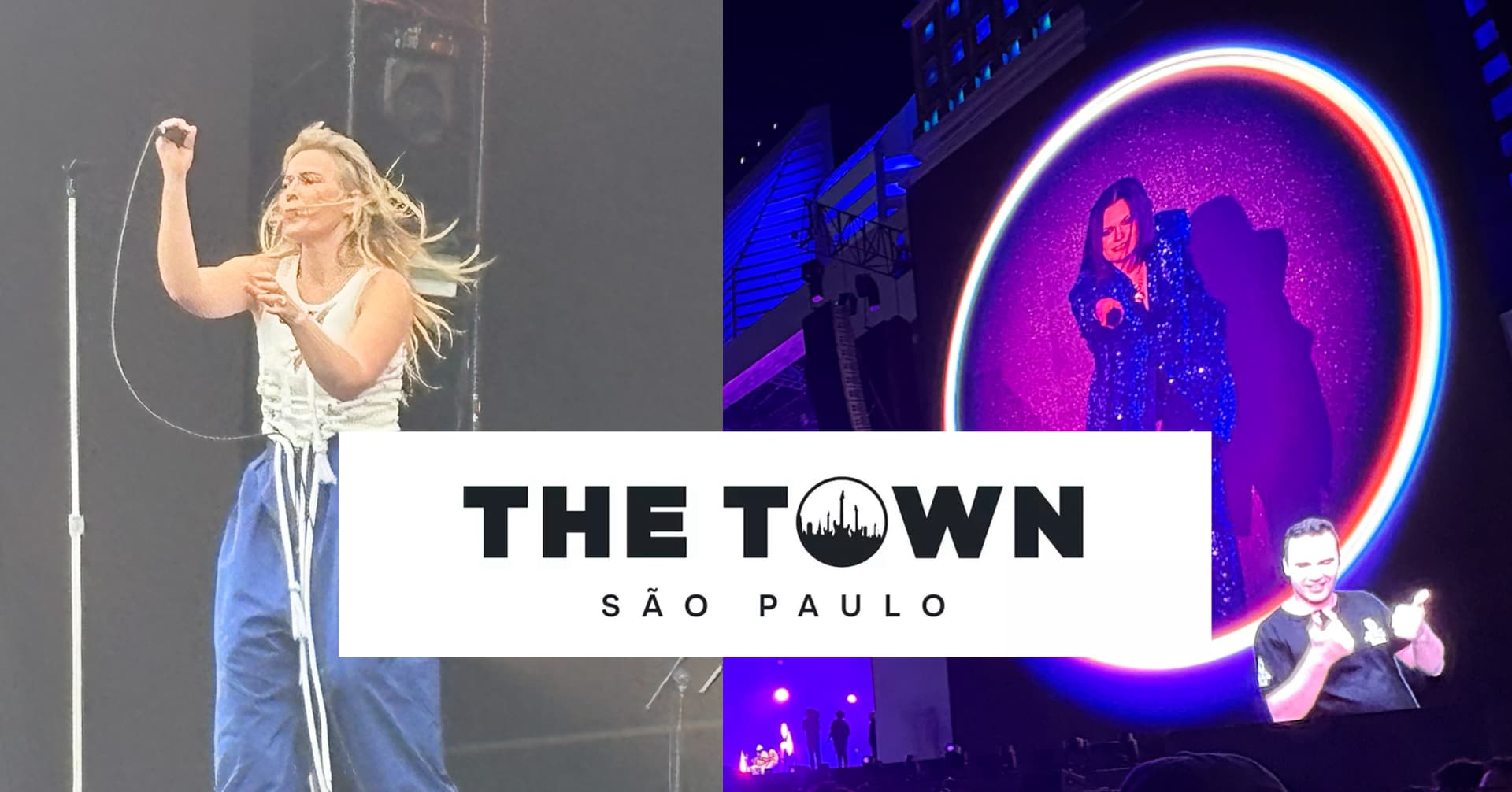 Natasha Bedingfield e Jessie J dão um show de vozes no The Town 2025
