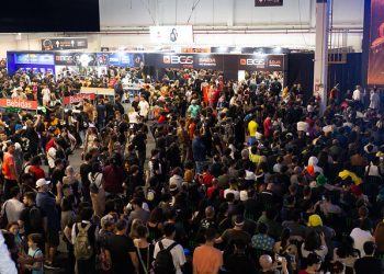 Imagem da BGS 2024 lotada