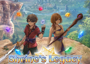 Imagem logo do novo jogo Shrine's Legacy, um RPG que promete encantar todos os públicos