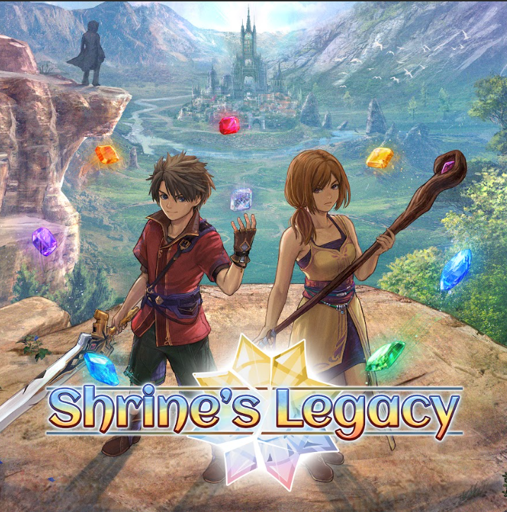 Imagem logo do novo jogo Shrine's Legacy, um RPG que promete encantar todos os públicos