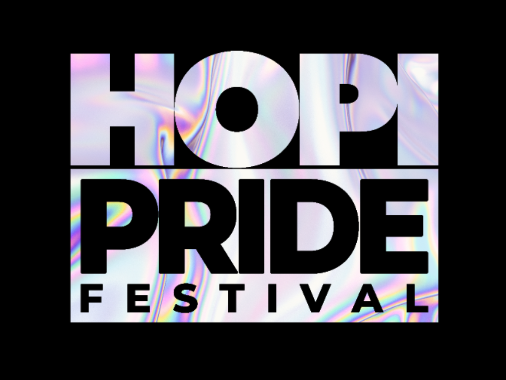 Logo promocional do Hopi Pride 2026