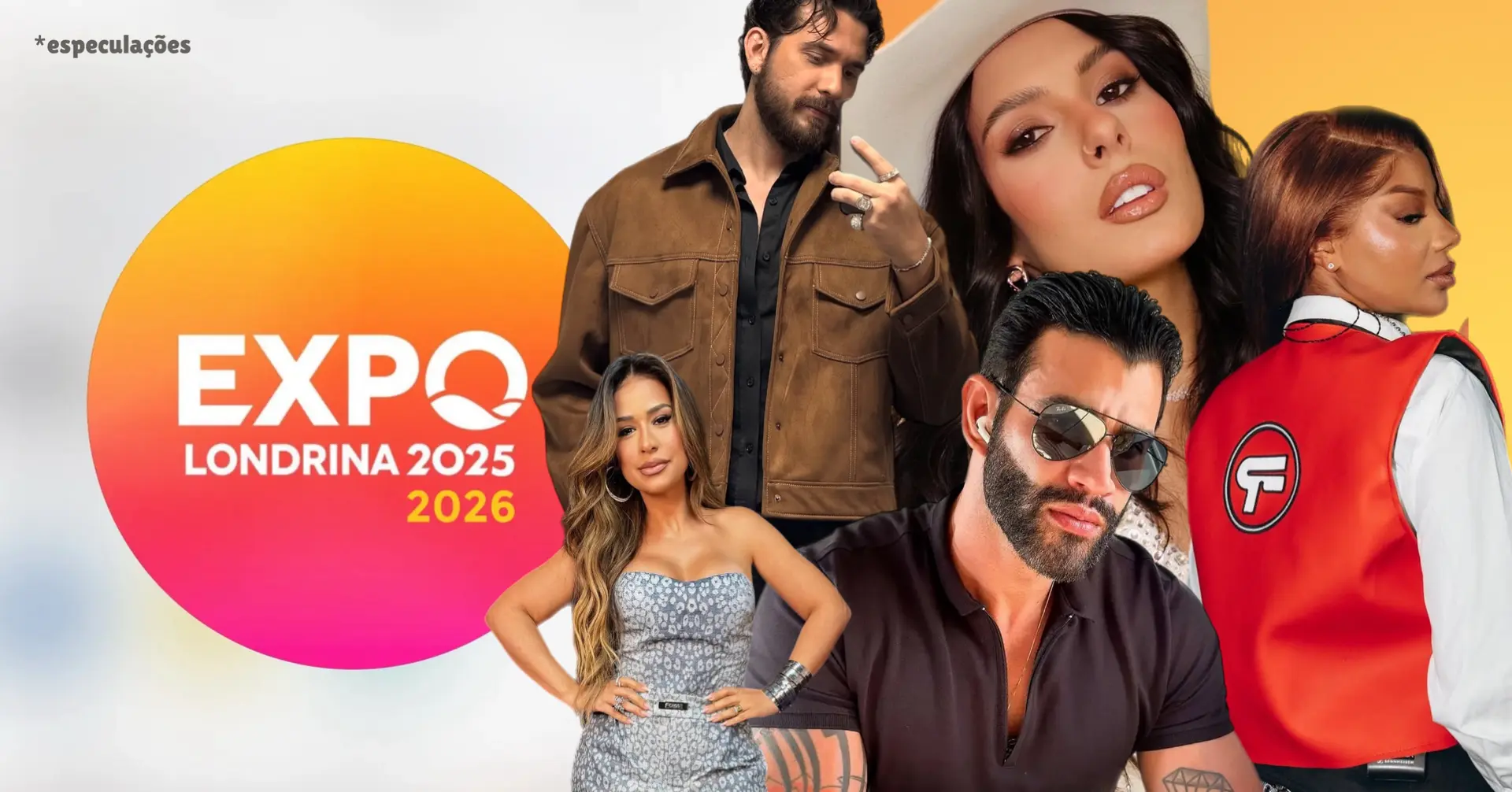Quem pode Cantar na ExpoLondrina 2026? Confira 30 apostas para o Line-up