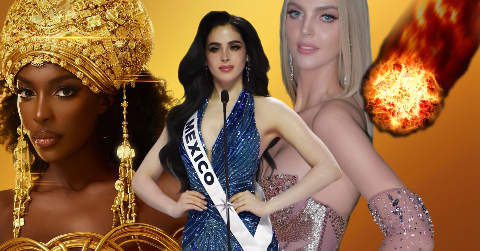 Miss Universo vira novela mexicana: candidatas renunciam coroas após vitória de Fátima Bosch